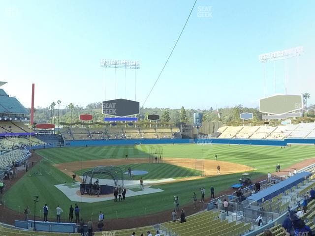 Dodger Stadium - Section 112 Lg Seat View