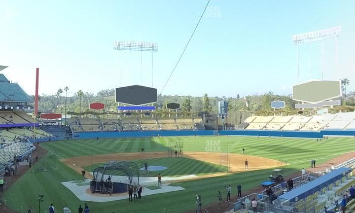 Dodger Stadium - Section 112 Lg Seat View