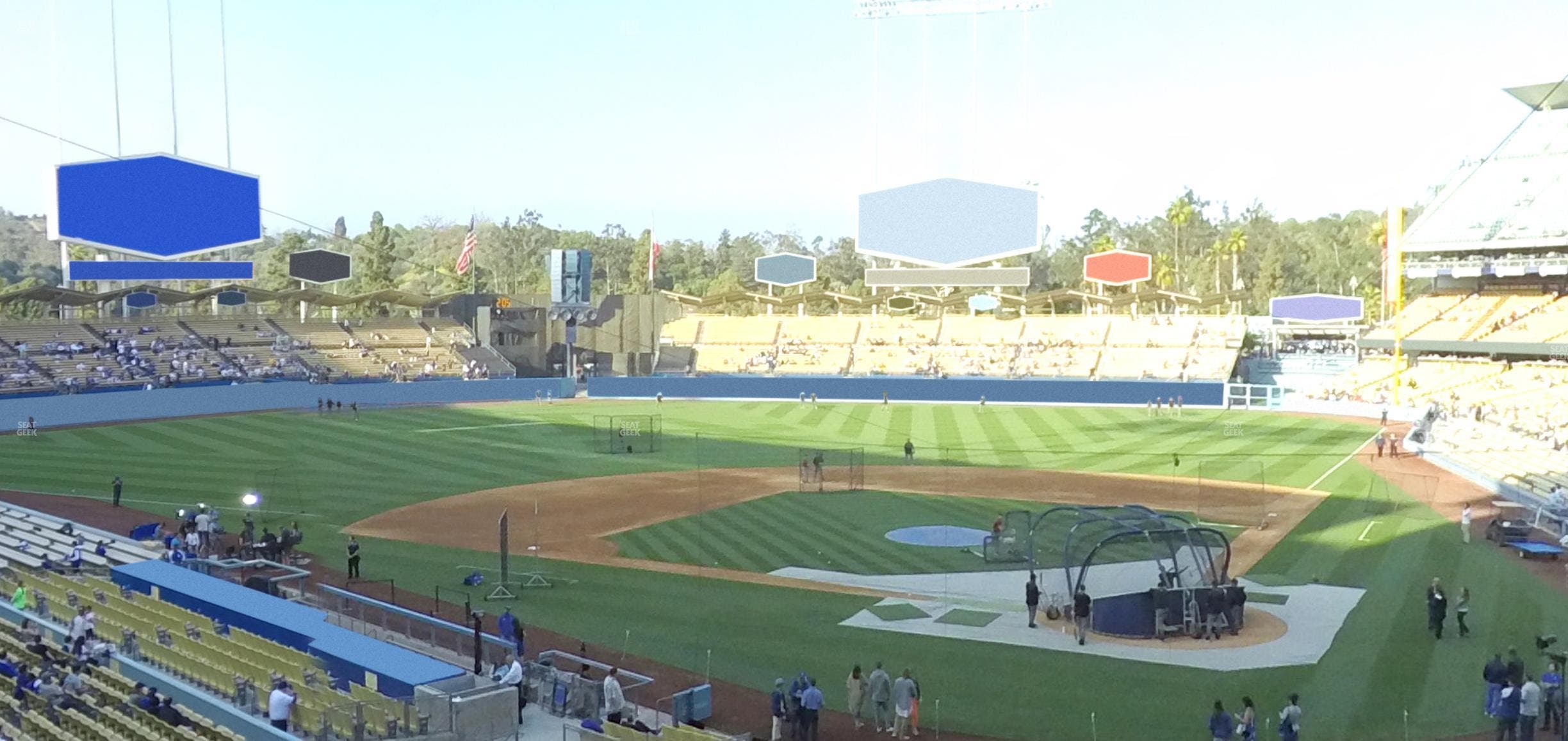 Dodger Stadium - Section 113 Lg Seat View