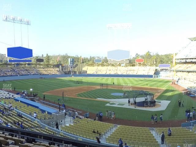 Dodger Stadium - Section 113 Lg Seat View