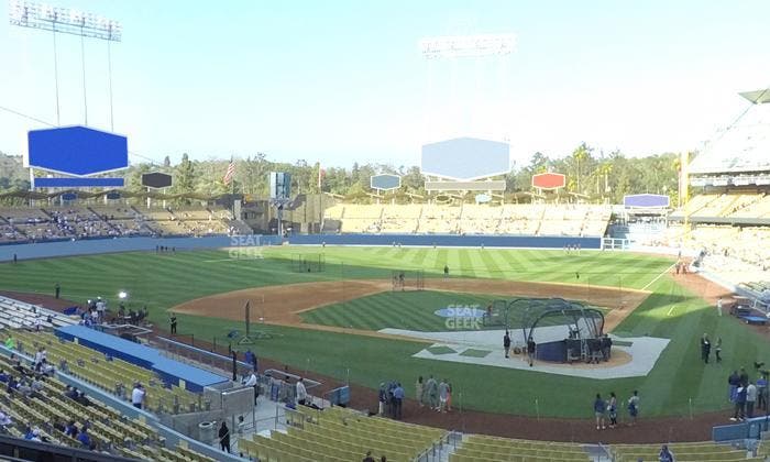 Dodger Stadium - Section 113 Lg Seat View