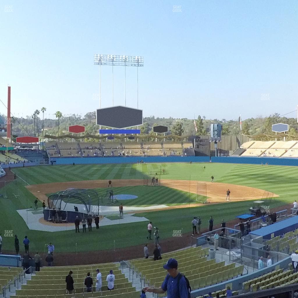 Dodger Stadium - Section 114 Lg Seat View