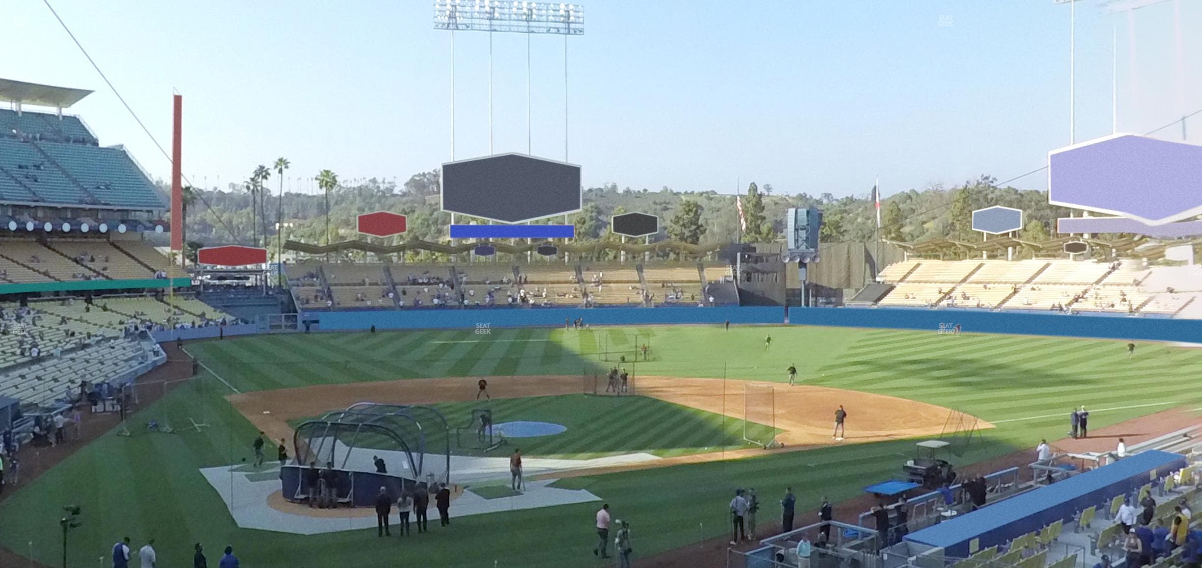 Dodger Stadium - Section 114 Lg Seat View