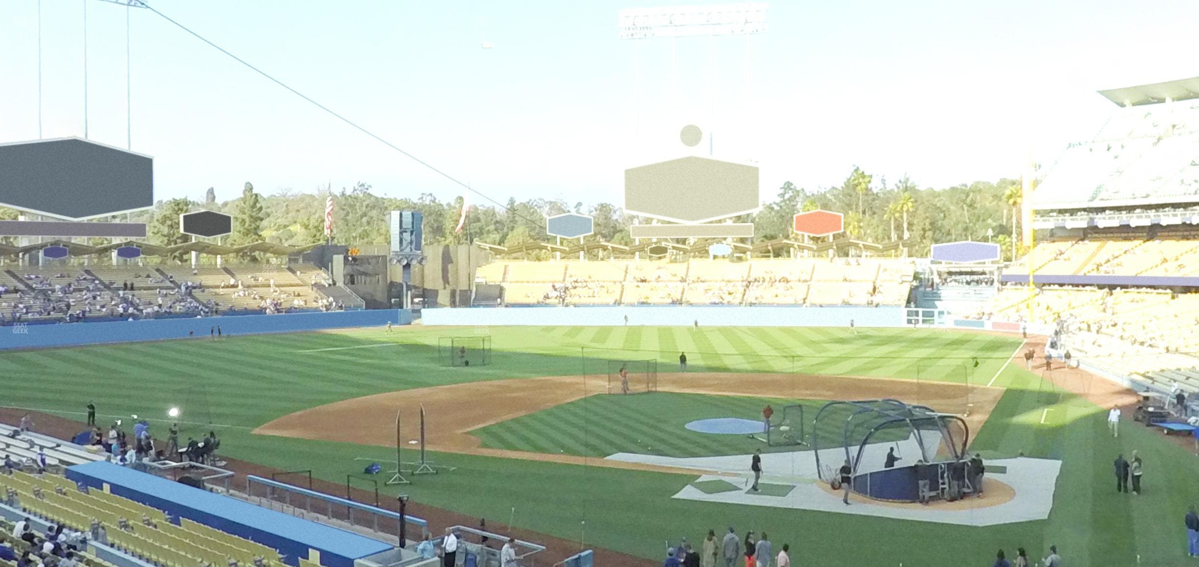Dodger Stadium - Section 115 Lg Seat View