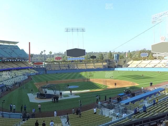 Dodger Stadium - Section 116 Lg Seat View