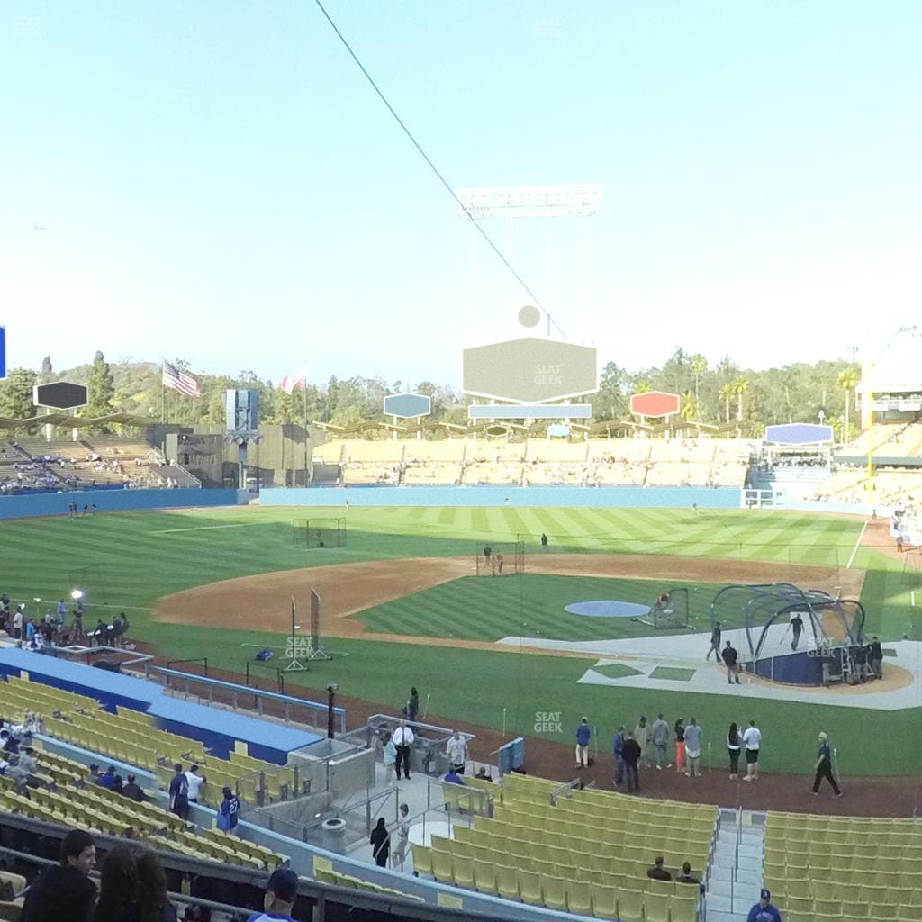 Dodger Stadium - Section 117 Lg Seat View