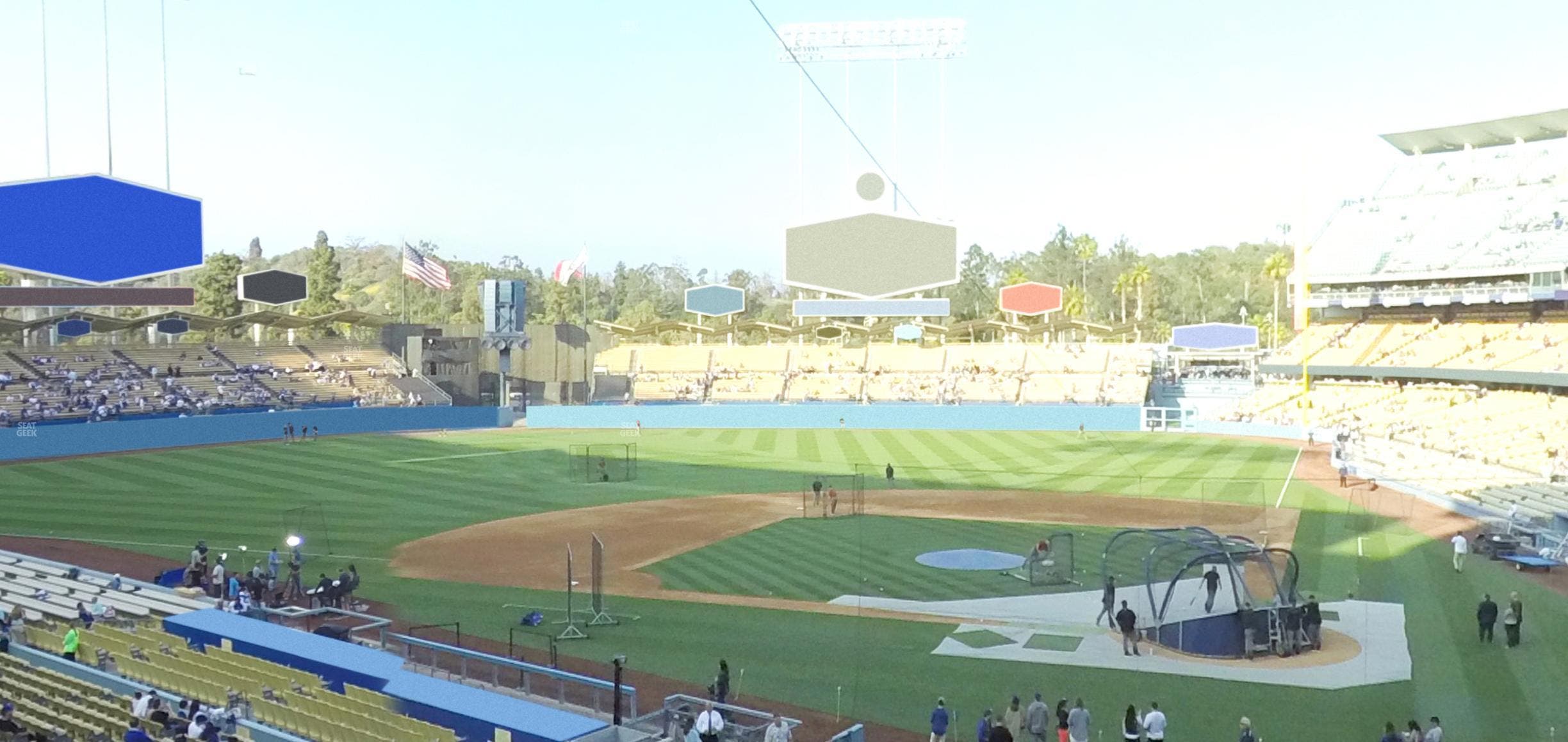 Dodger Stadium - Section 117 Lg Seat View