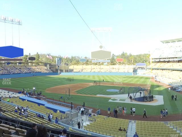 Dodger Stadium - Section 117 Lg Seat View