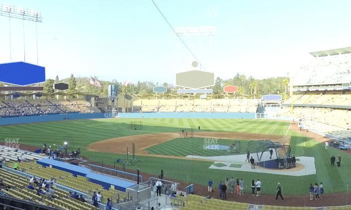 Dodger Stadium - Section 117 Lg Seat View