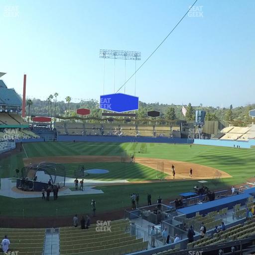 Dodger Stadium - Section 118 Lg Seat View