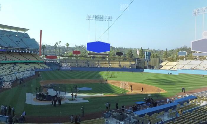 Dodger Stadium - Section 118 Lg Seat View