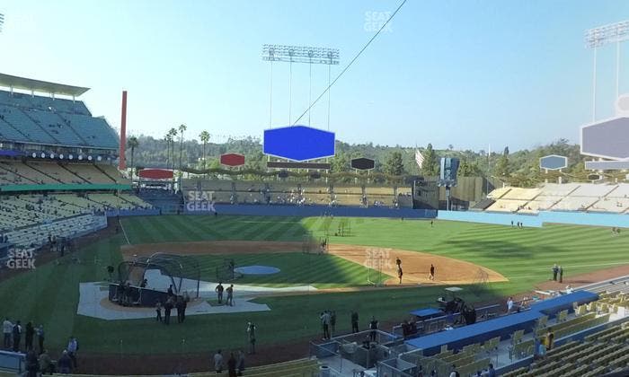 Dodger Stadium - Section 118 Lg Seat View