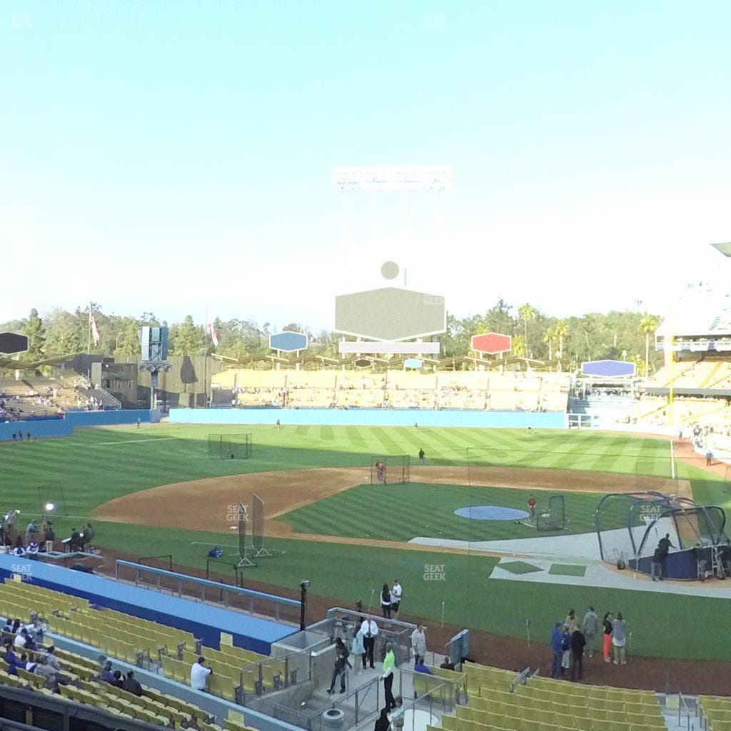 Dodger Stadium - Section 119 Lg Seat View