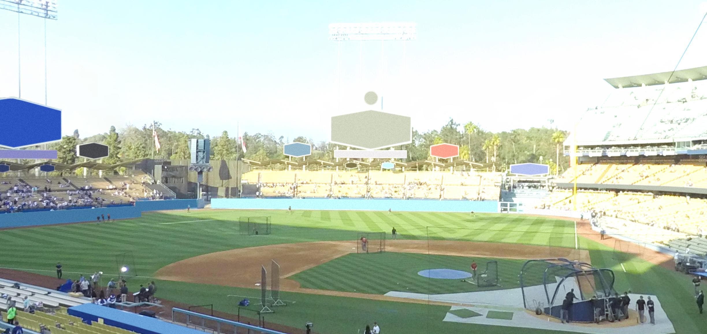 Dodger Stadium - Section 119 Lg Seat View