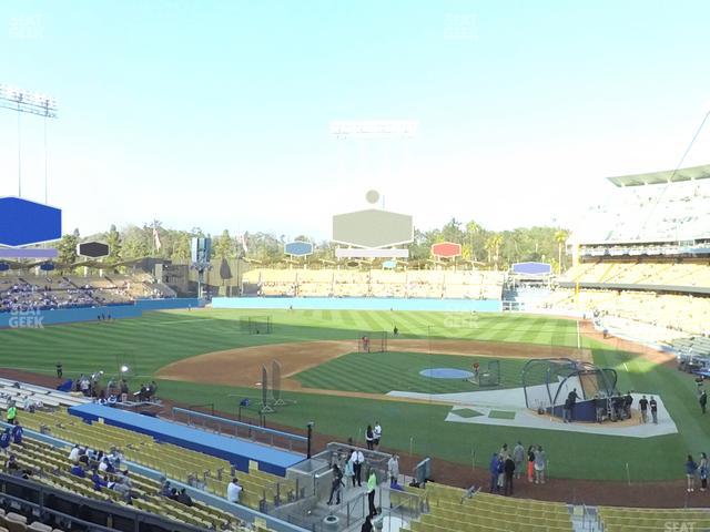 Dodger Stadium - Section 119 Lg Seat View