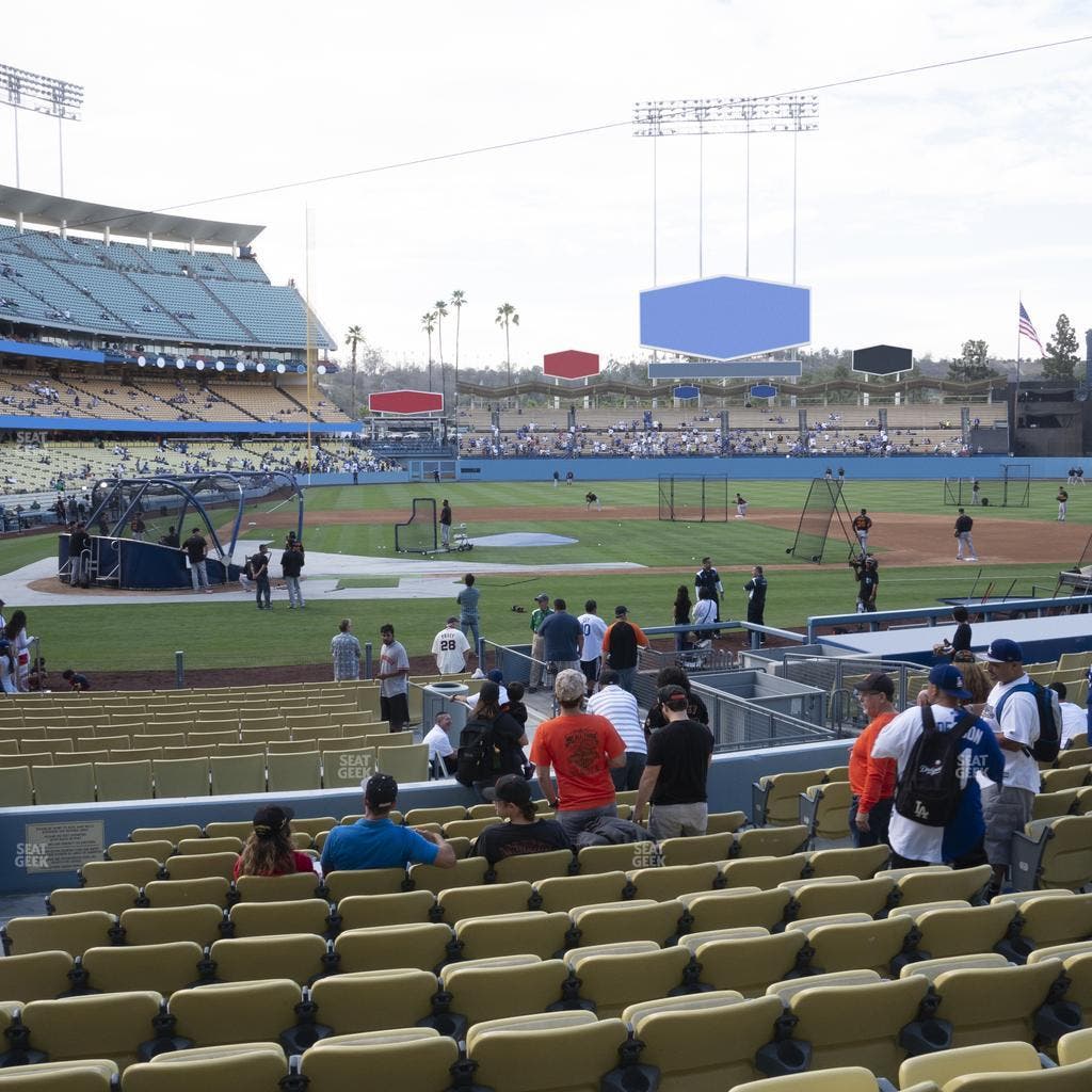 Dodger Stadium - Section 12 Fd Seat View