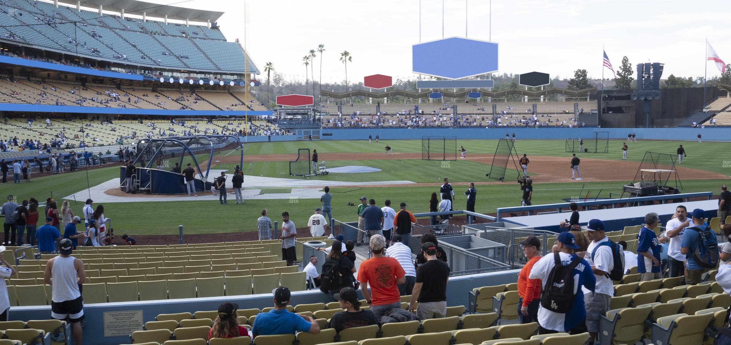 Dodger Stadium - Section 12 Fd Seat View