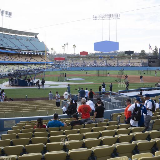 Dodger Stadium - Section 12 Fd Seat View