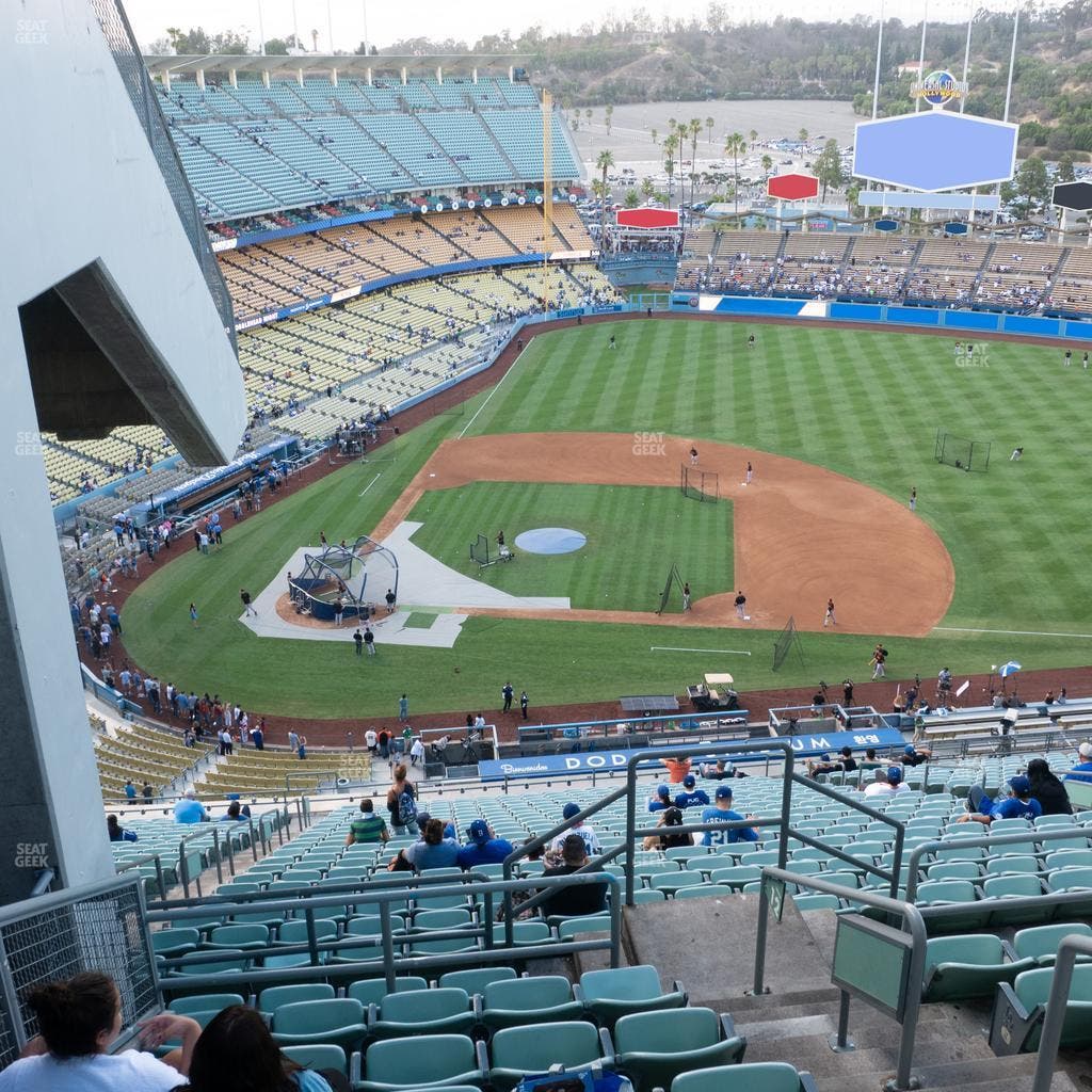Dodger Stadium - Section 12 Rs Seat View
