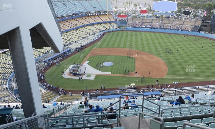 Dodger Stadium - Section 12 Td Seat View
