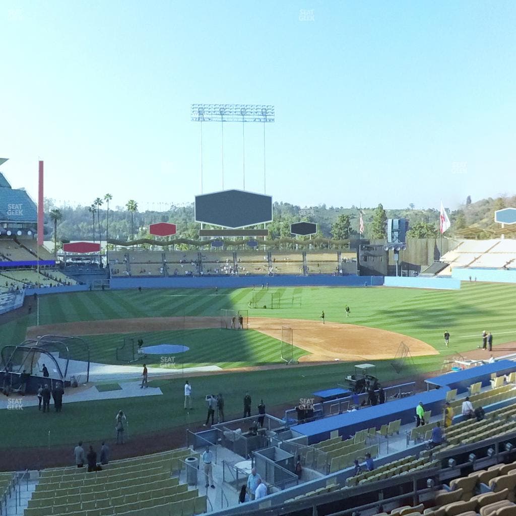 Dodger Stadium - Section 120 Lg Seat View