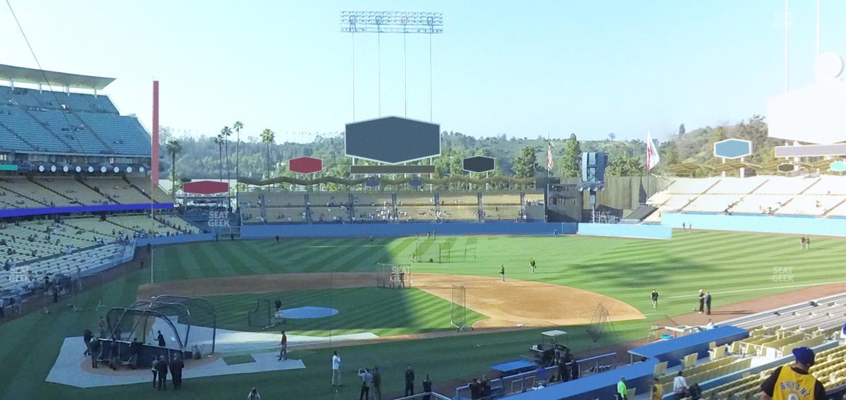 Dodger Stadium - Section 120 Lg Seat View