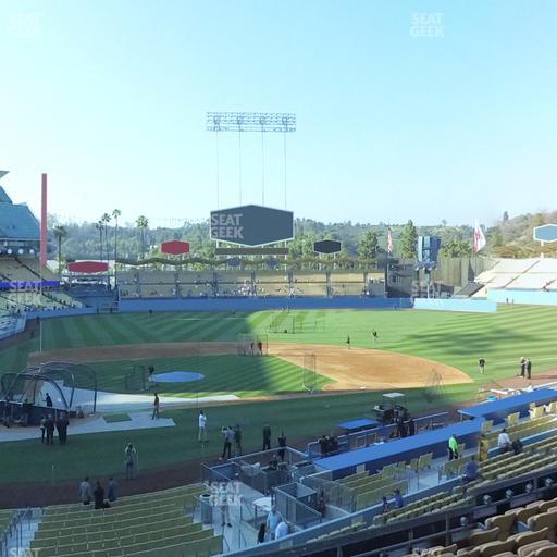 Dodger Stadium - Section 120 Lg Seat View