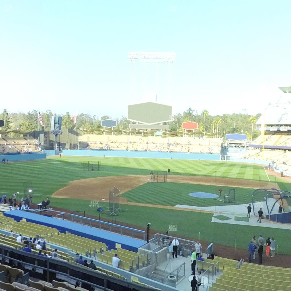Dodger Stadium - Section 121 Lg Seat View