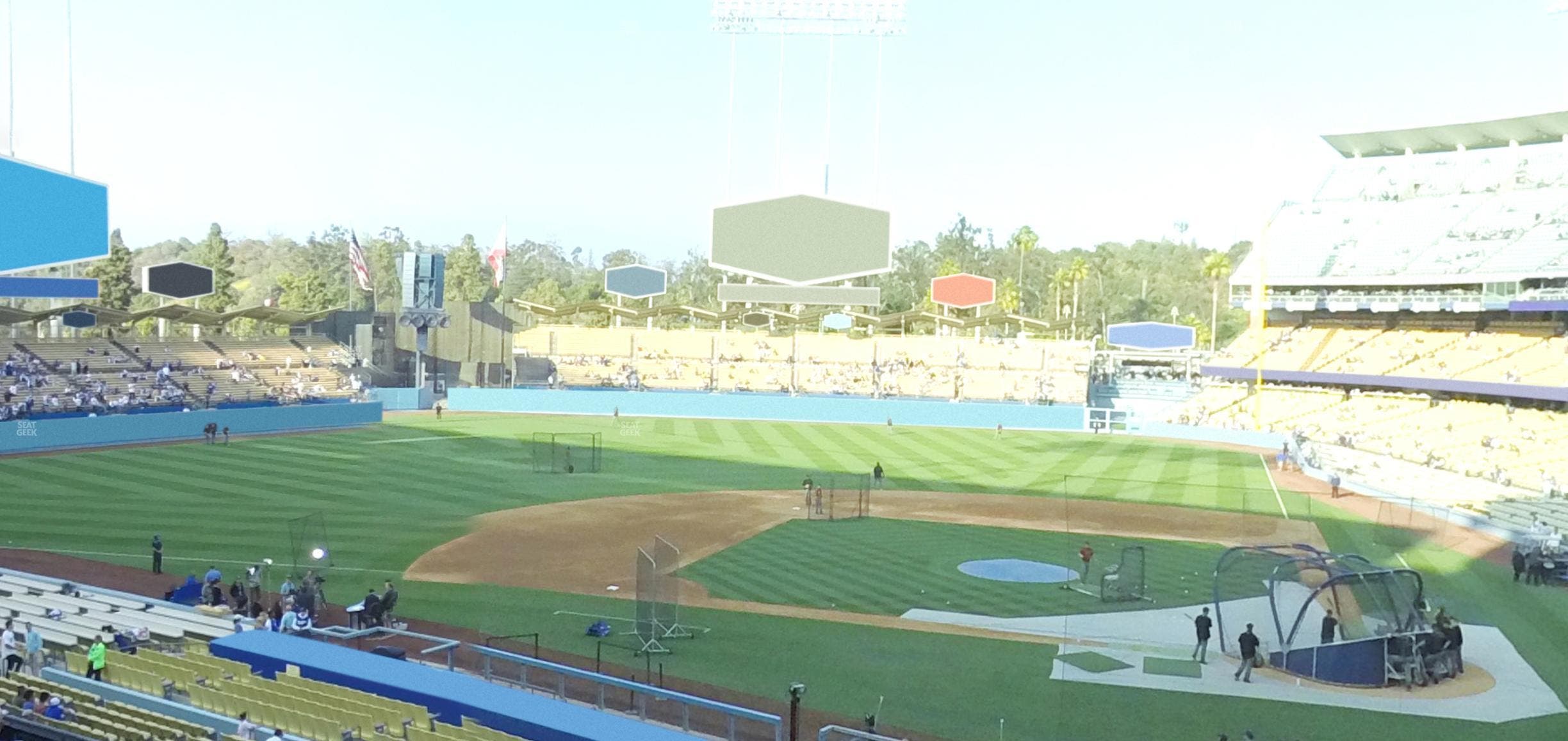 Dodger Stadium - Section 121 Lg Seat View