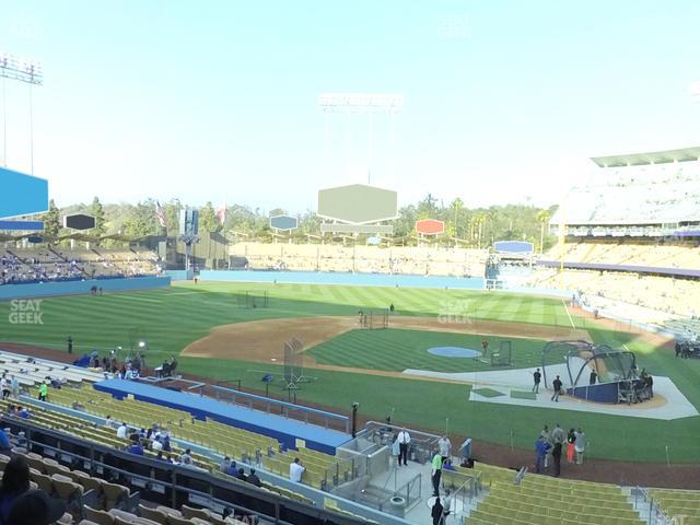 Dodger Stadium - Section 121 Lg Seat View