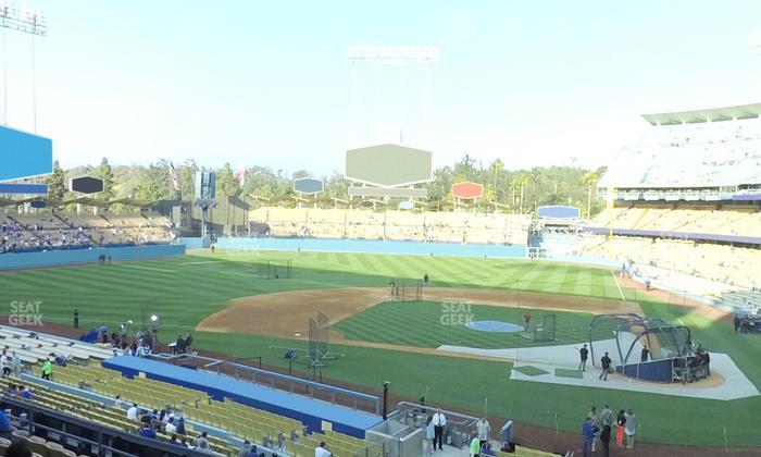 Dodger Stadium - Section 121 Lg Seat View