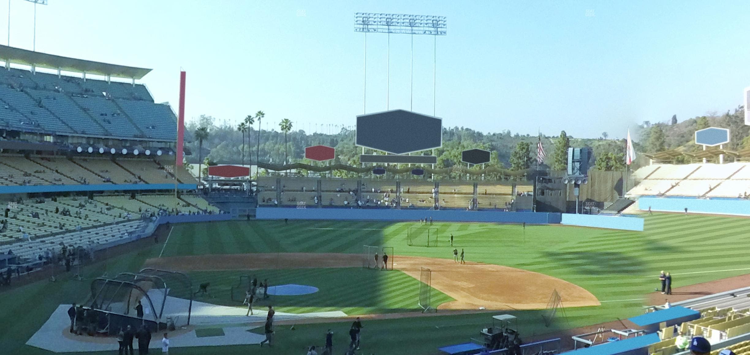 Dodger Stadium - Section 122 Lg Seat View