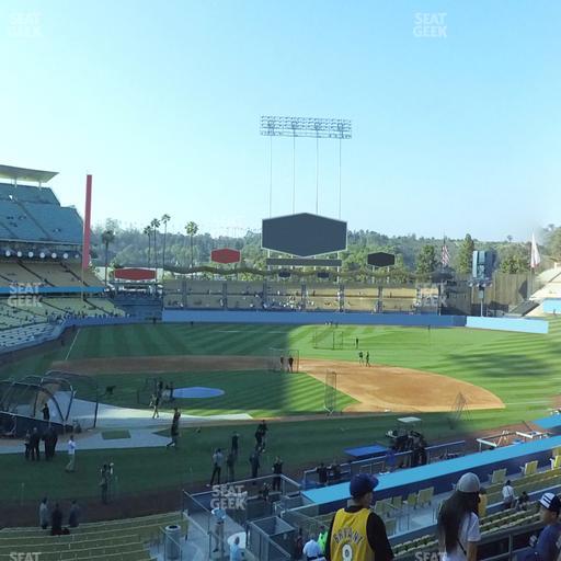 Dodger Stadium - Section 122 Lg Seat View