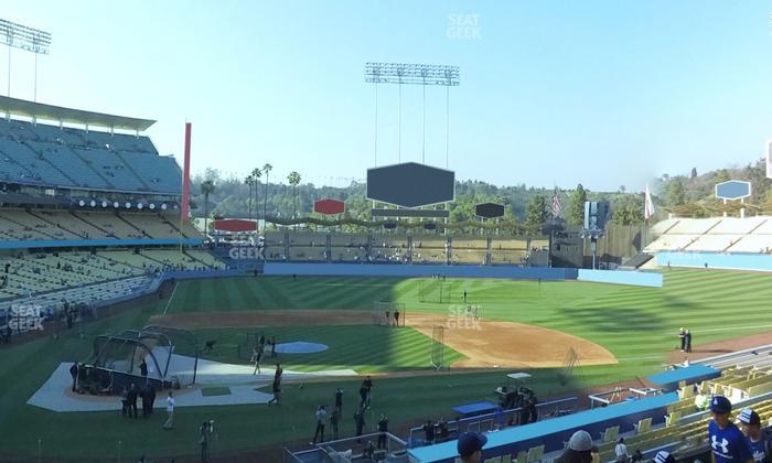 Dodger Stadium - Section 122 Lg Seat View