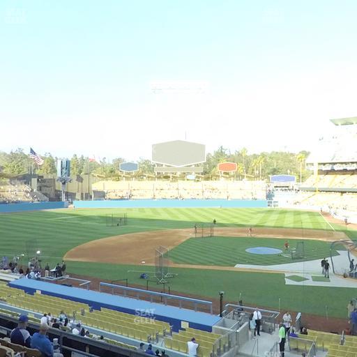 Dodger Stadium - Section 123 Lg Seat View
