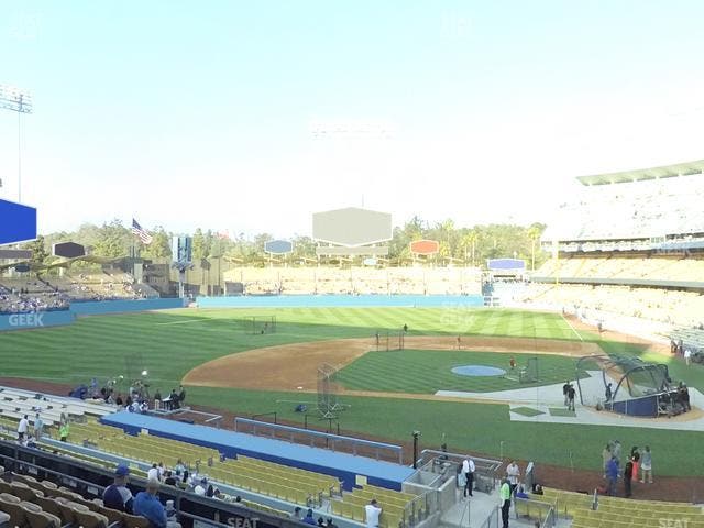 Dodger Stadium - Section 123 Lg Seat View