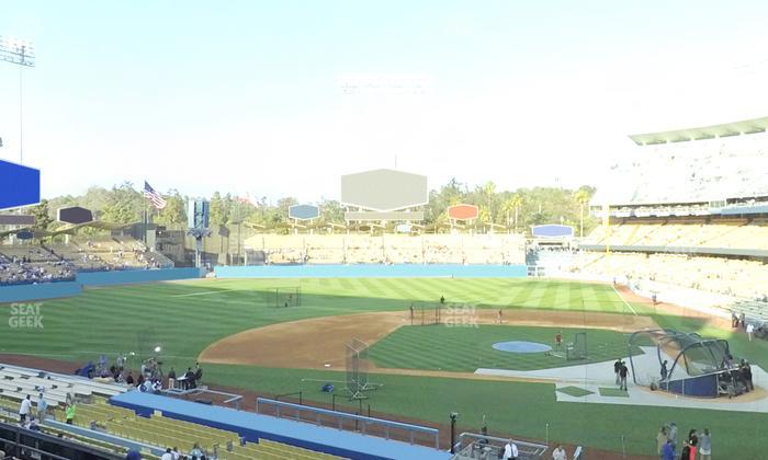 Dodger Stadium - Section 123 Lg Seat View