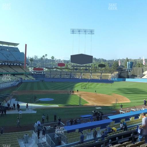 Dodger Stadium - Section 124 Lg Seat View