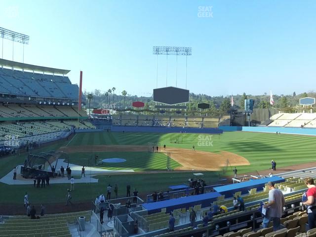 Dodger Stadium - Section 124 Lg Seat View