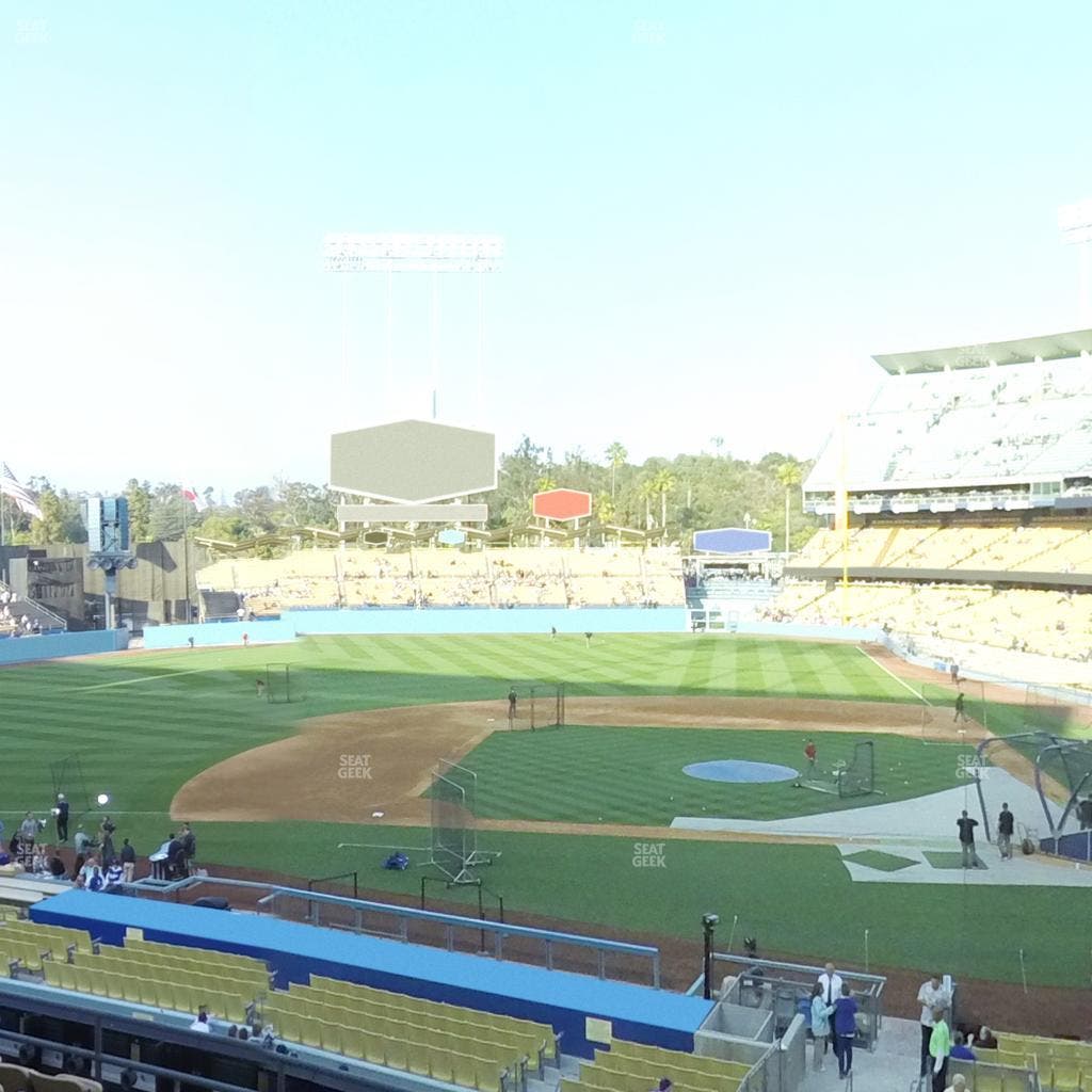 Dodger Stadium - Section 125 Lg Seat View