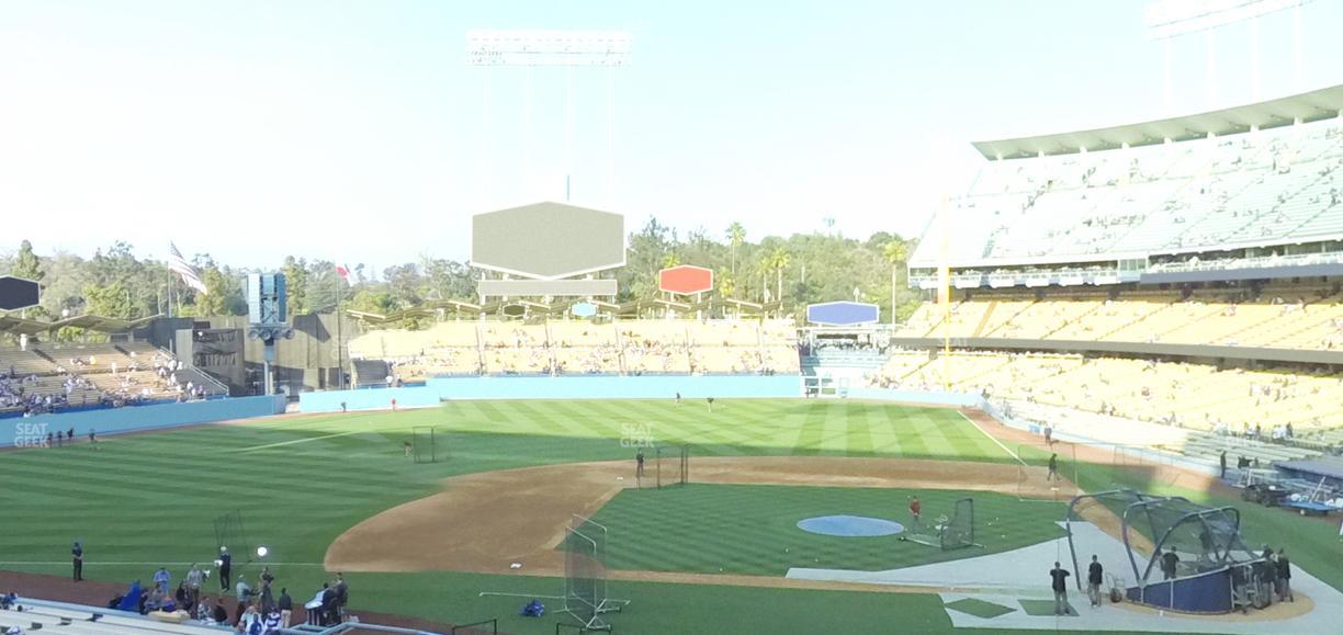 Dodger Stadium - Section 125 Lg Seat View
