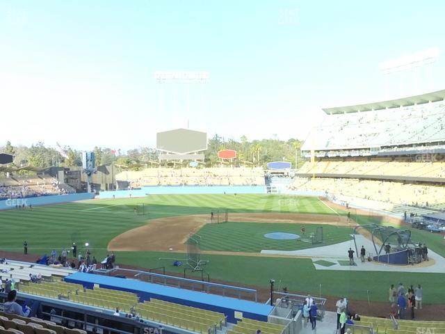 Dodger Stadium - Section 125 Lg Seat View