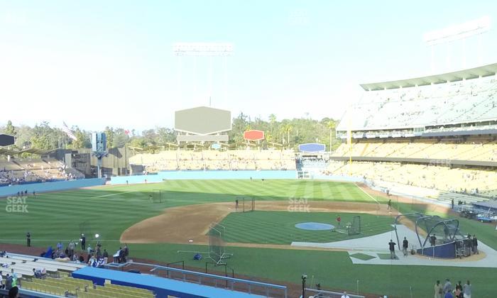 Dodger Stadium - Section 125 Lg Seat View