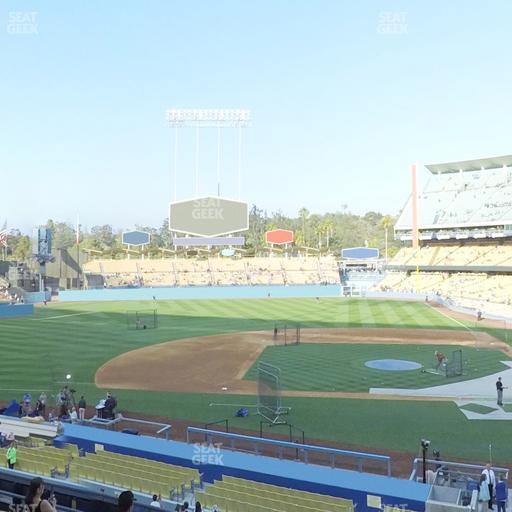 Dodger Stadium - Section 127 Lg Seat View