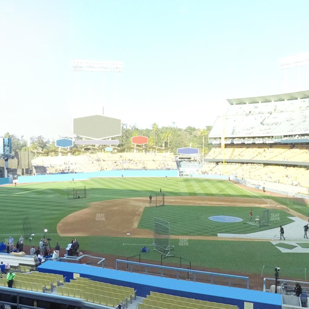 Dodger Stadium - Section 129 Lg Seat View