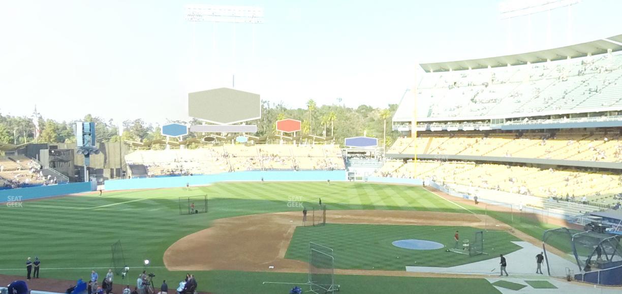 Dodger Stadium - Section 129 Lg Seat View
