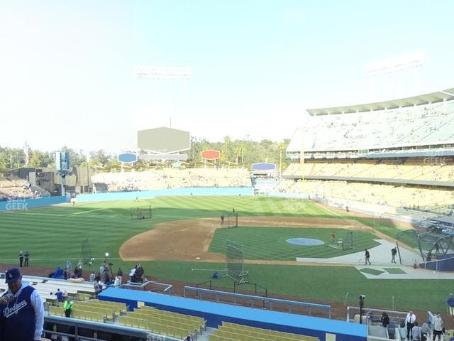 Dodger Stadium - Section 129 Lg Seat View