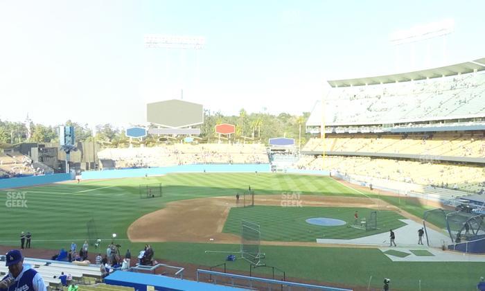 Dodger Stadium - Section 129 Lg Seat View