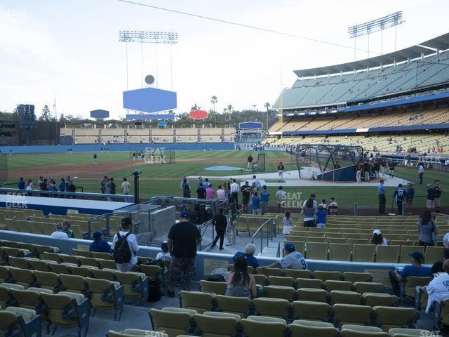 Dodger Stadium - Section 13 Fd Seat View