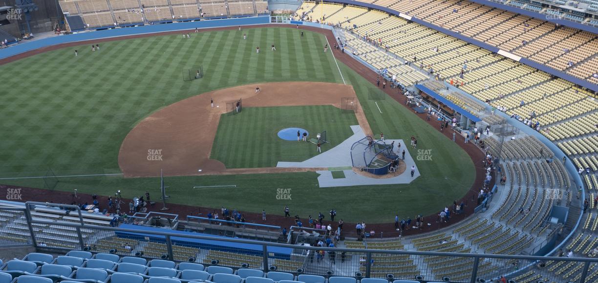 Dodger Stadium - Section 13 Td Seat View